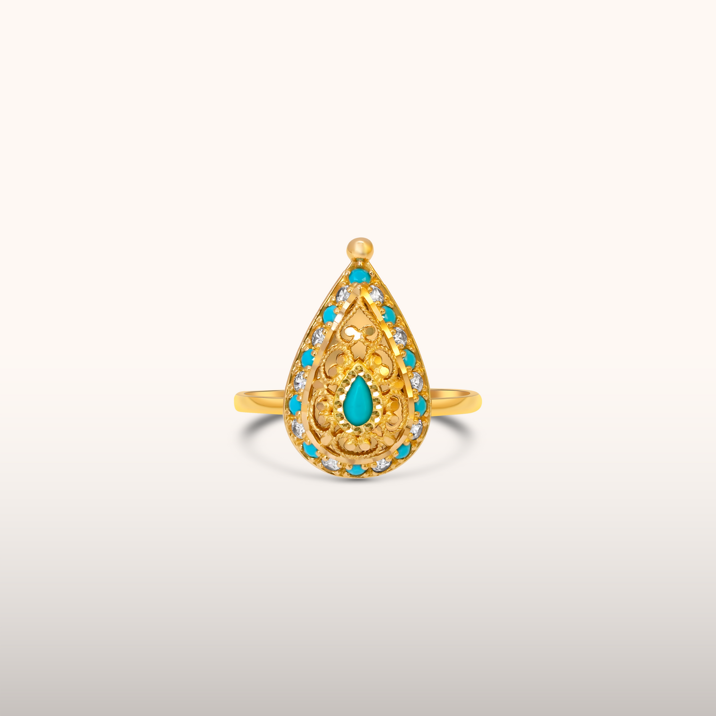 21K Ring - Turquoise