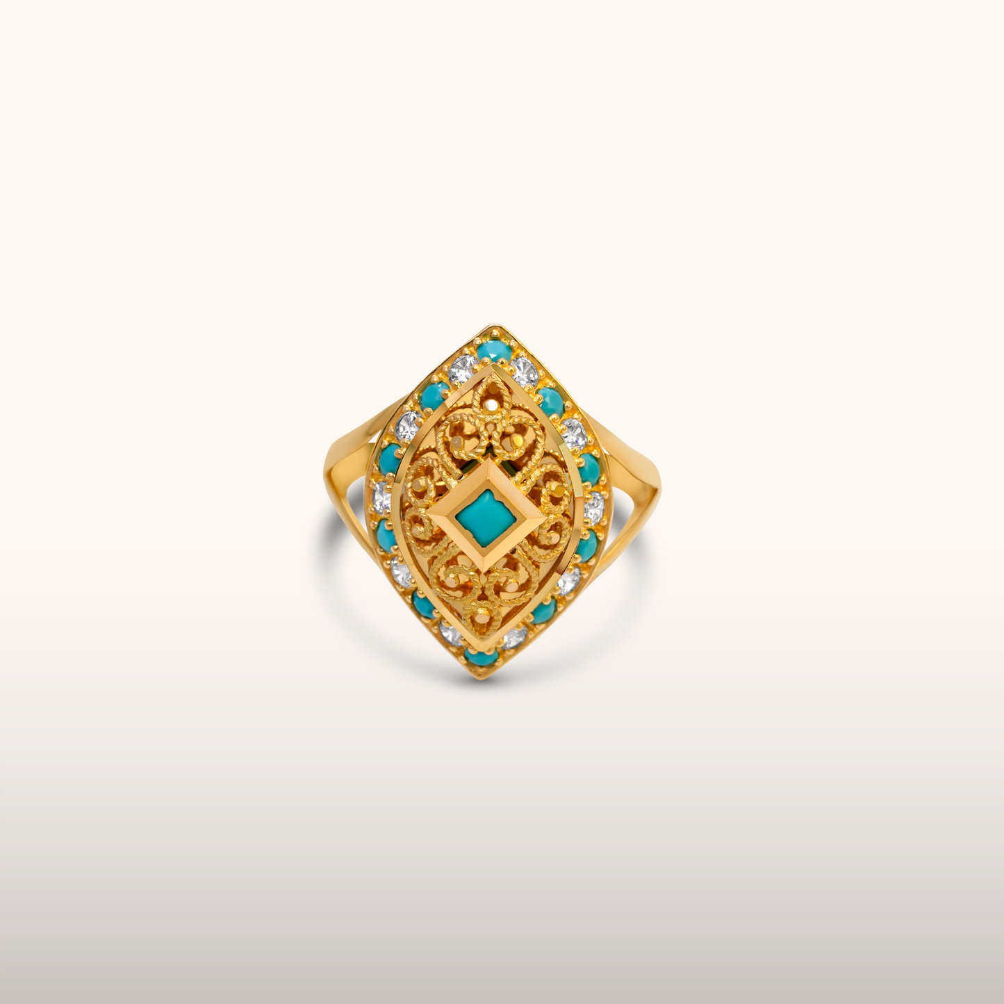 21K Ring - Turquoise