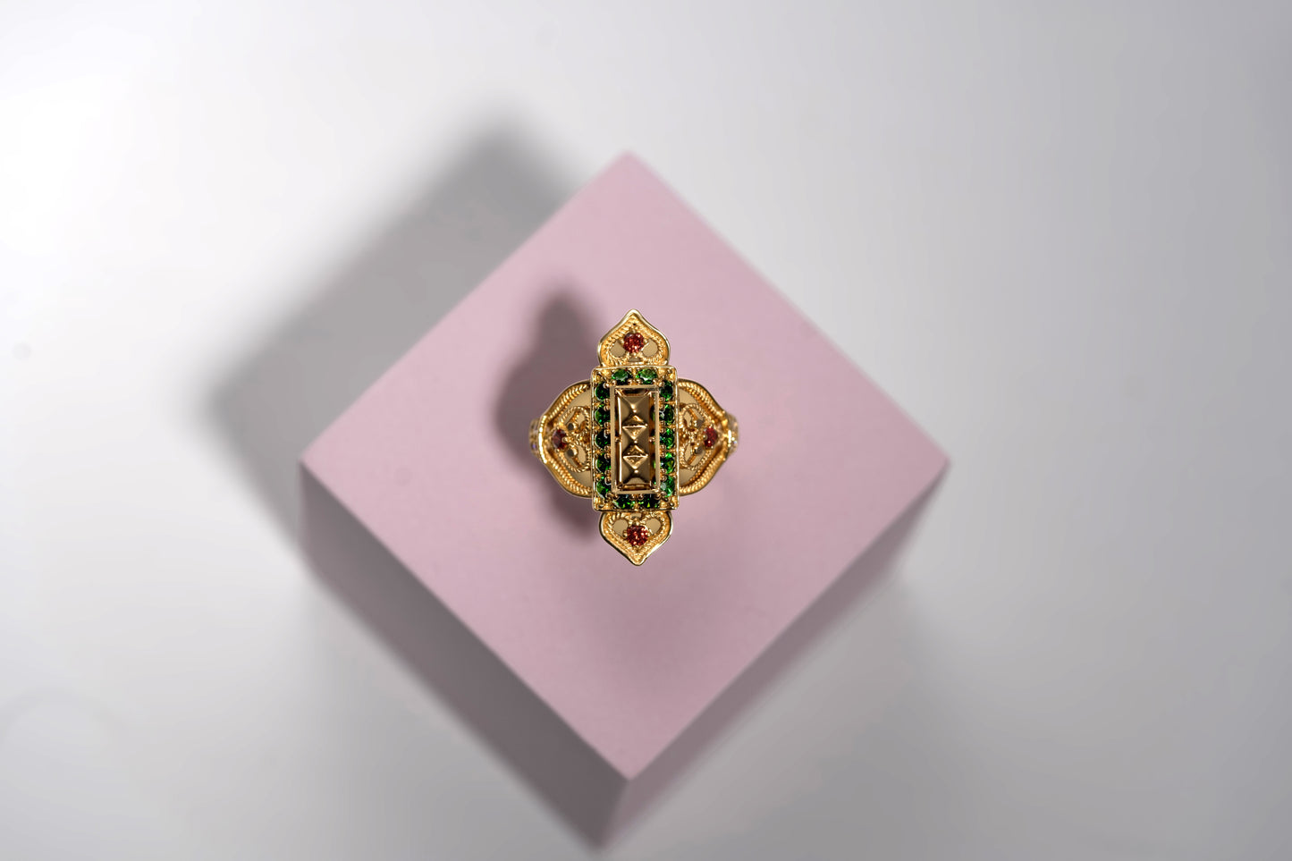 Turath Collection: 21k Ring - Colorful