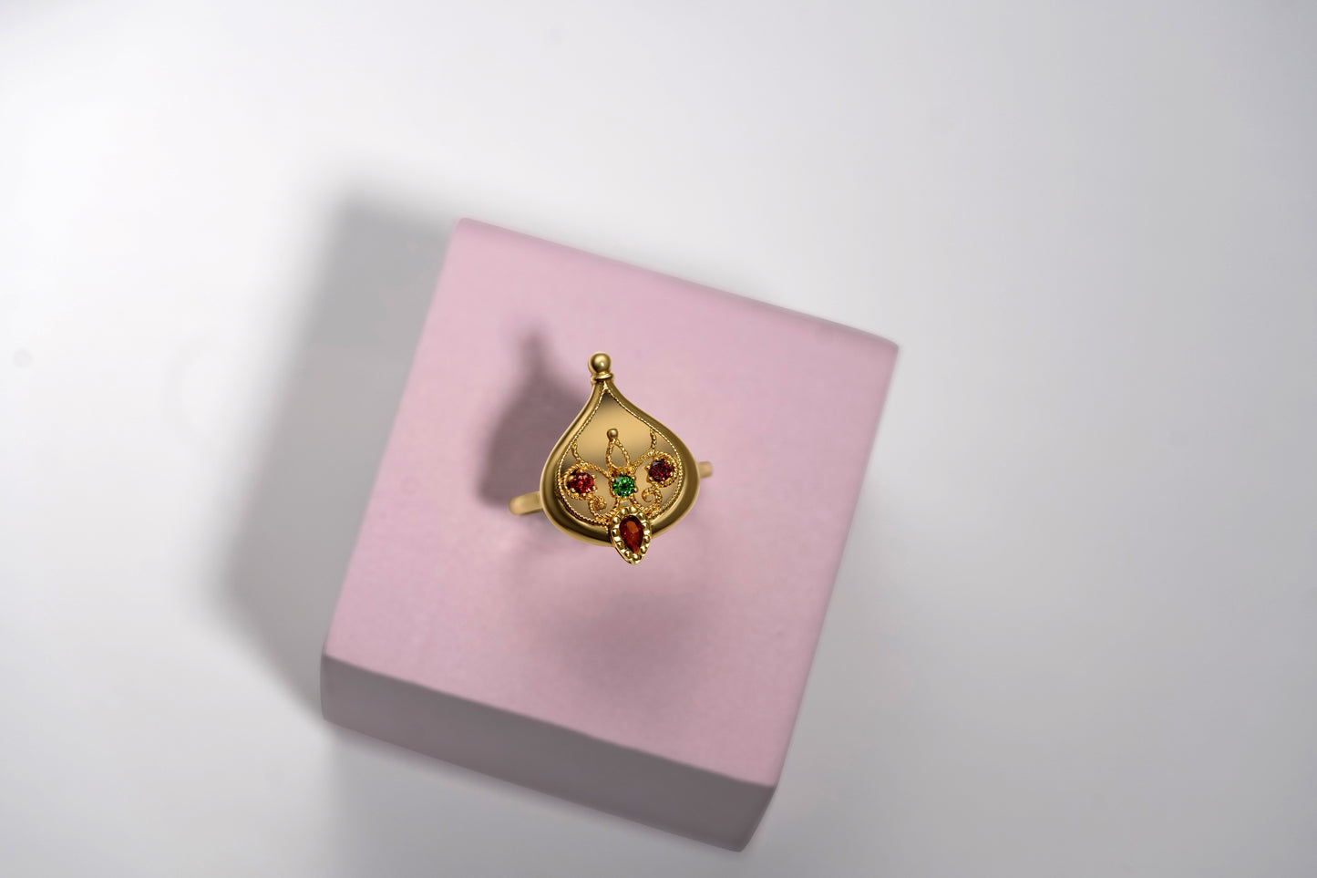 Turath Collection: 21k Ring - Colorful