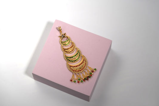 Turath Collection: 21k Pendent - Colorful