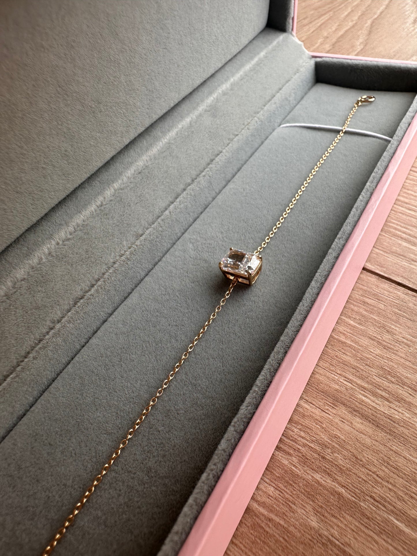 18k Crushed ice bracelet