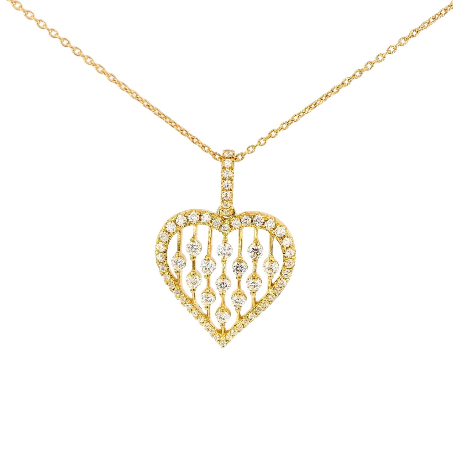 18k Diamond Pendant