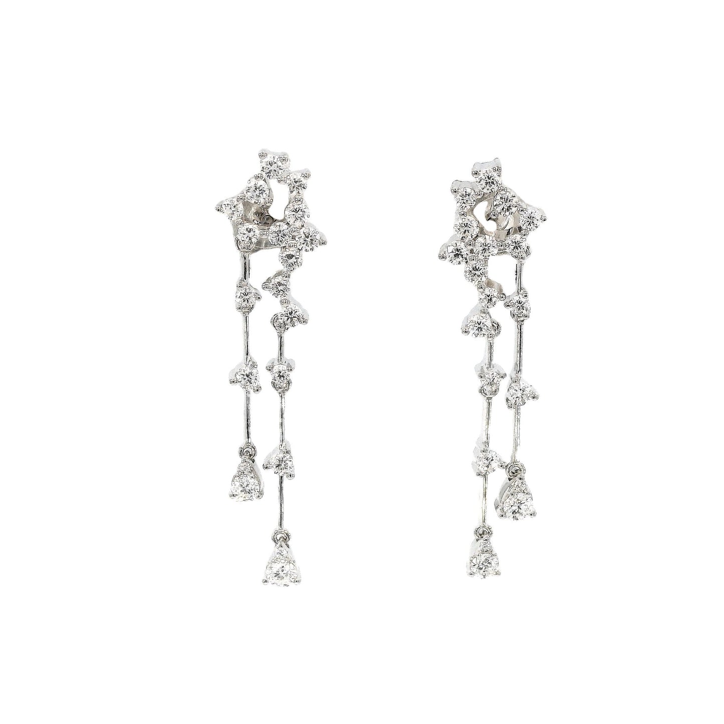 18k Diamond Earrings