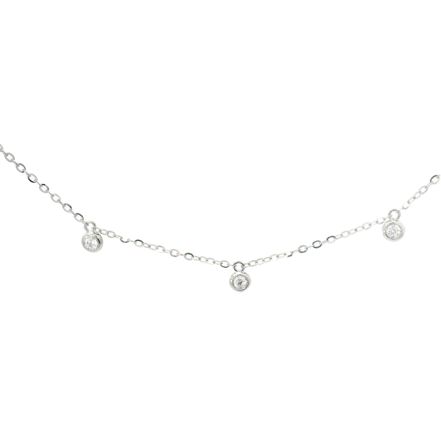 18k Diamond Choker Necklace