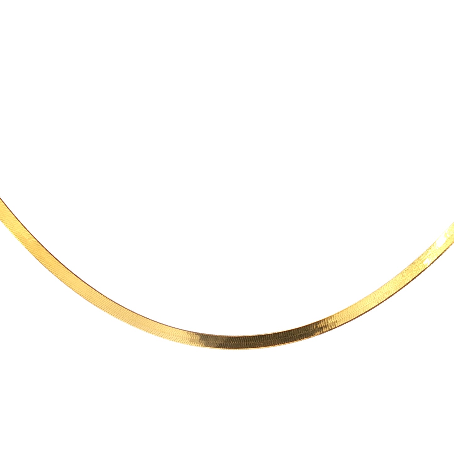 21k Omega Necklace