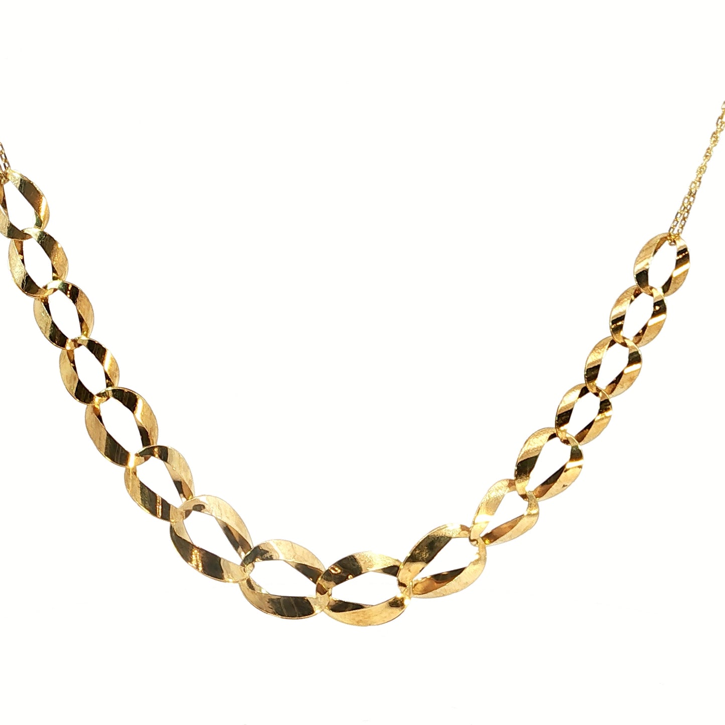 18k Curb Chain Necklace