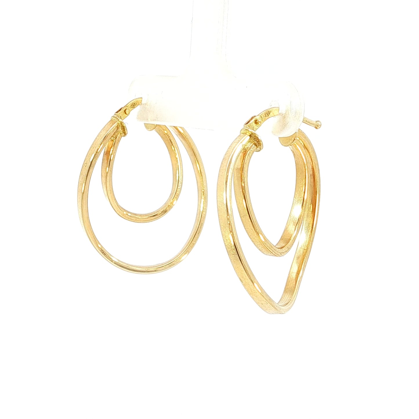 18k Hoop Earrings