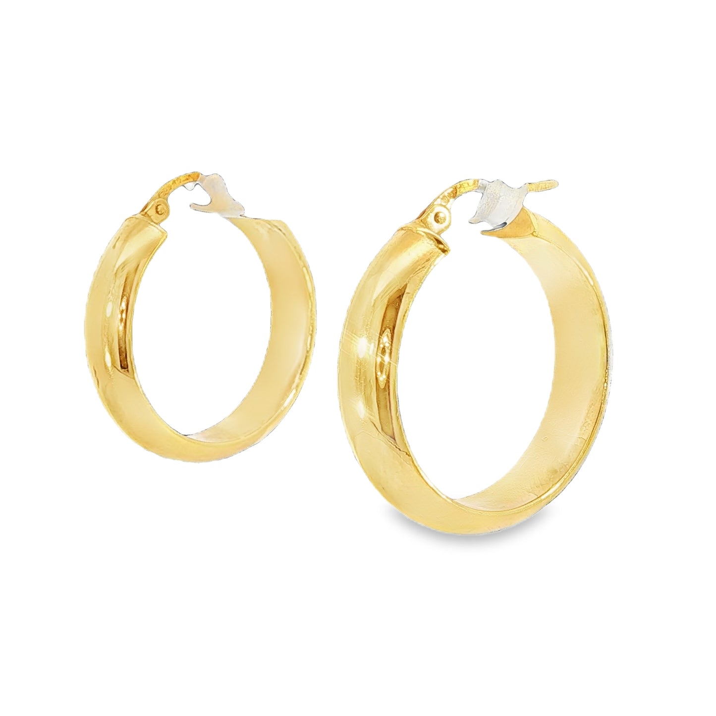 18k Hoop Earrings
