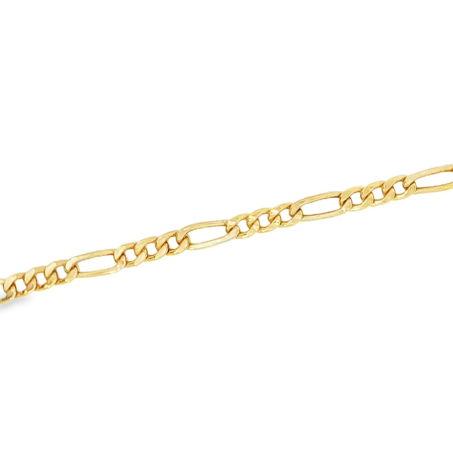 18k figaro Bracelet
