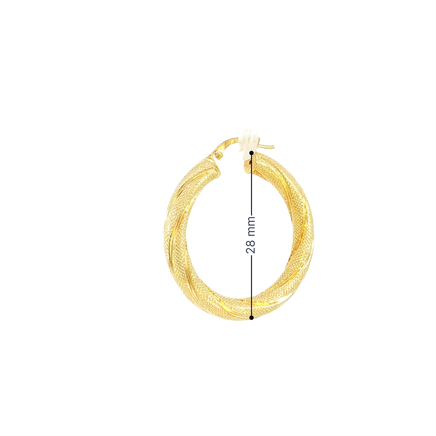 18k Hoop Earrings
