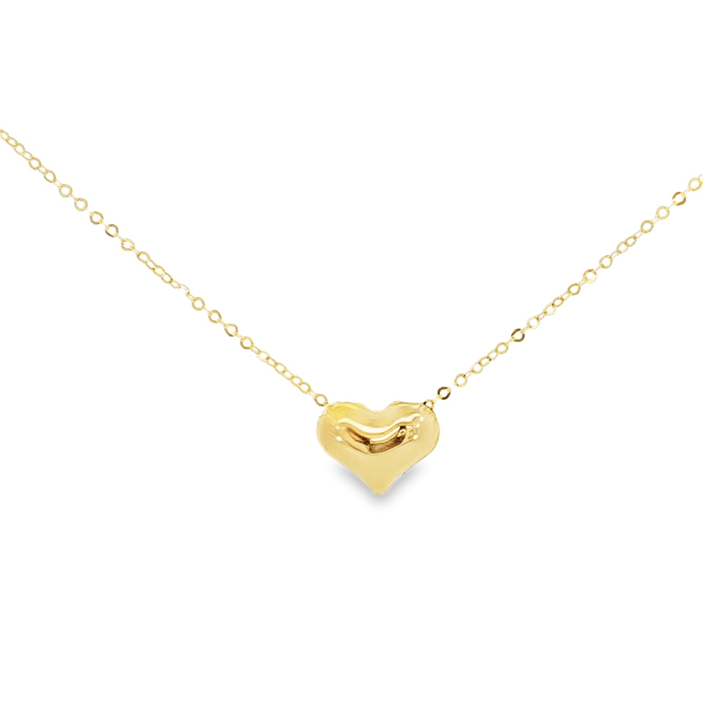 21k Heart Necklace