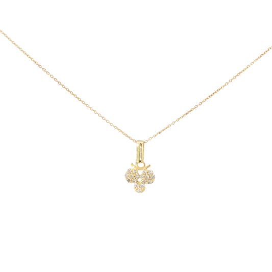18k Yellow Gold Charm Necklace