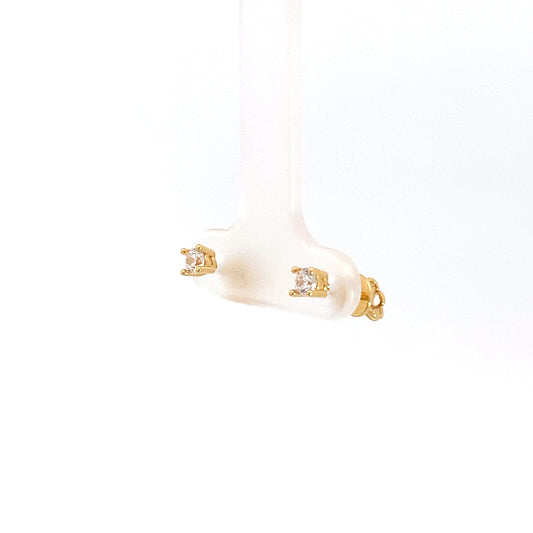 18k Earrings - small Stud