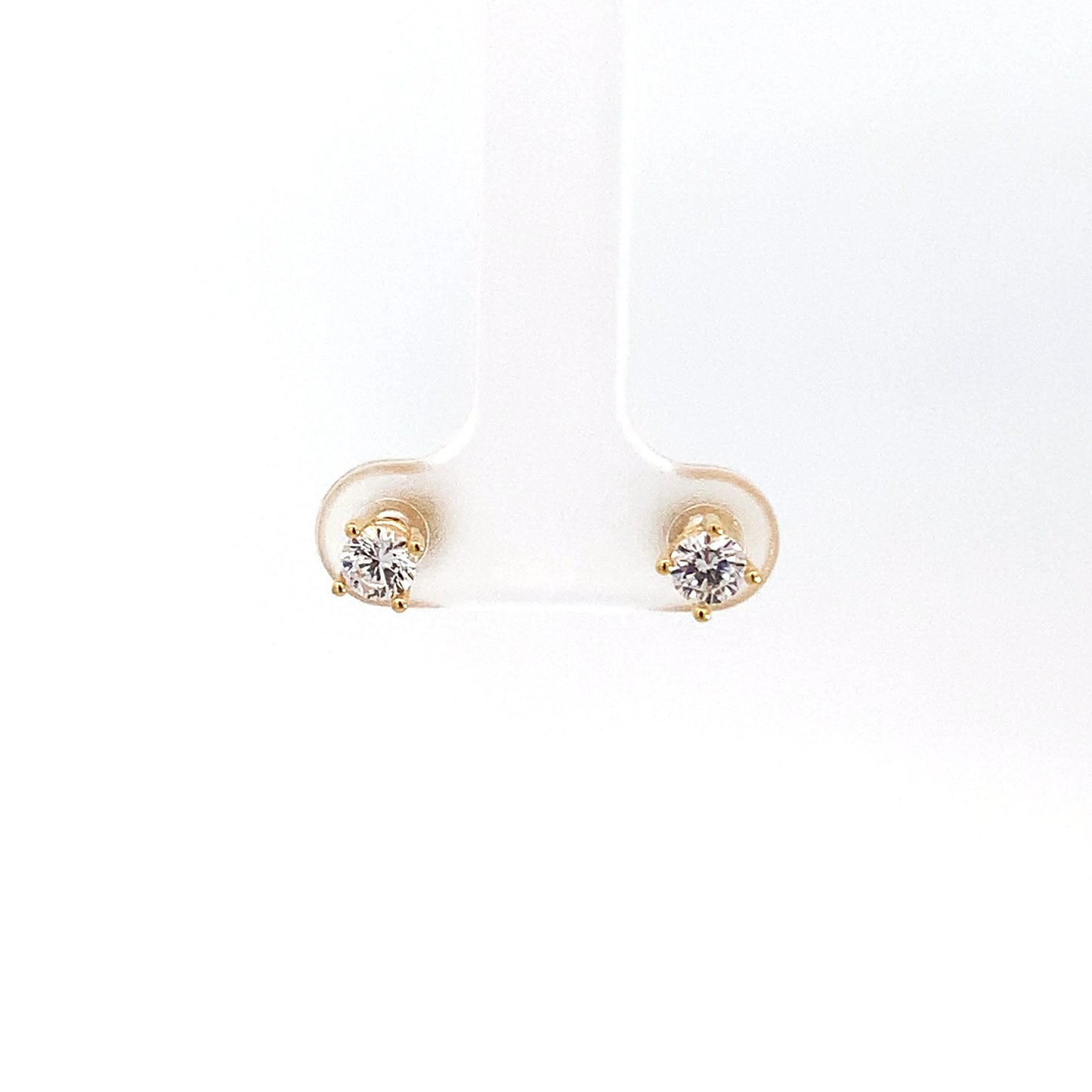18k Earrings - Big Stud