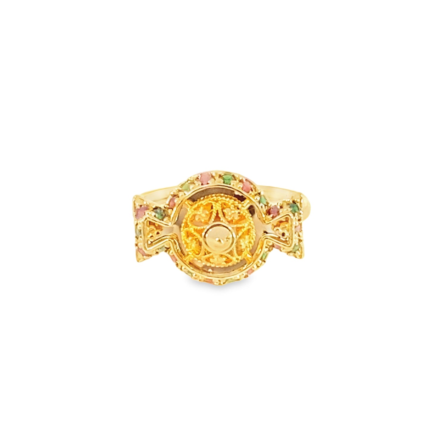 Turath Collection: 21k Ring - Colorful