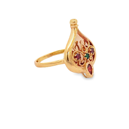 Turath Collection: 21k Ring - Colorful