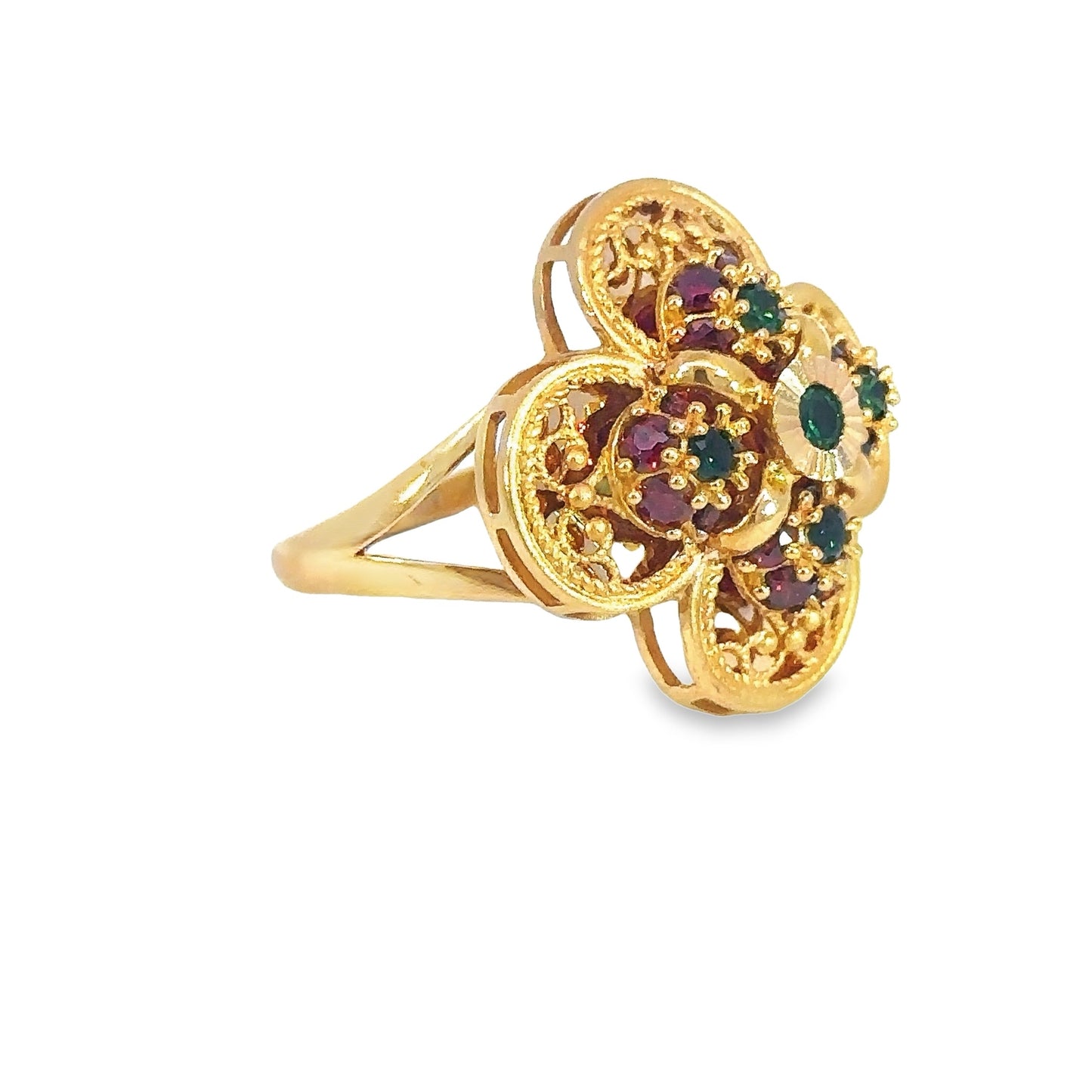 Turath Collection: 21k Ring - Colorful