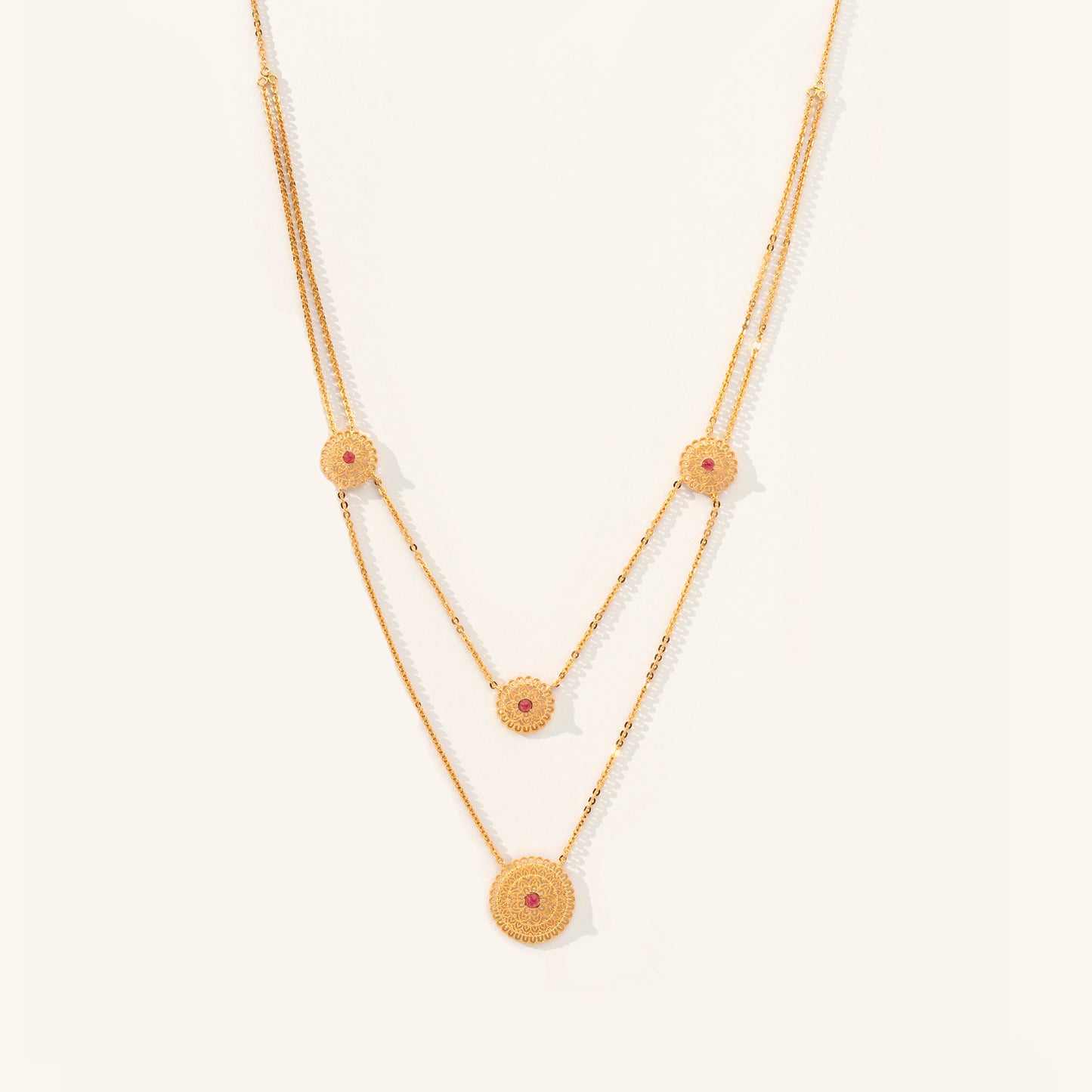 Kursi Jaber - Double Necklace