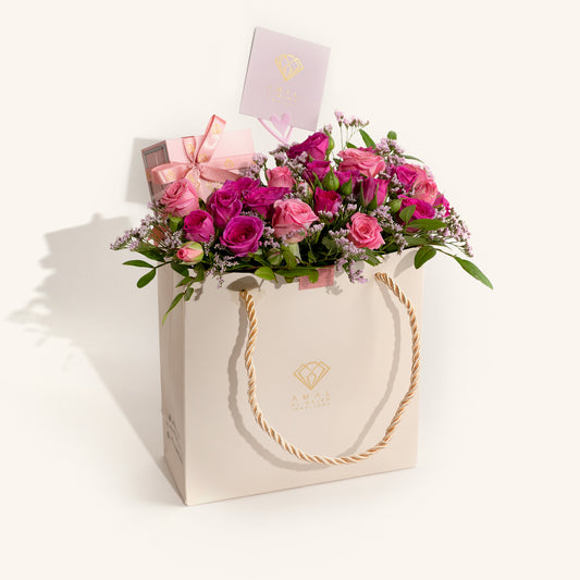 Bag Flower Arrangement