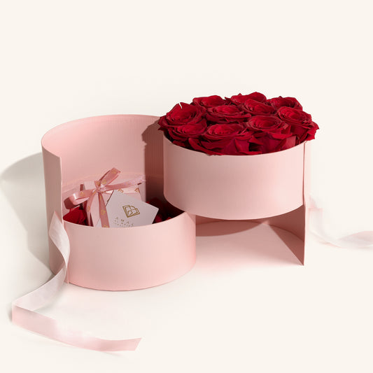 Round Box Flowers