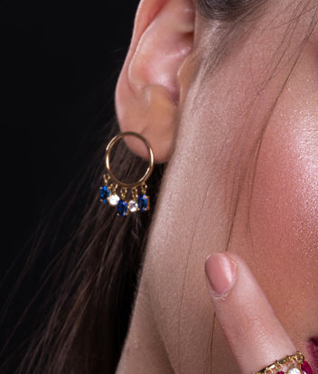 GLAMOROUS Earrings - Amal Al Majed Jewellery