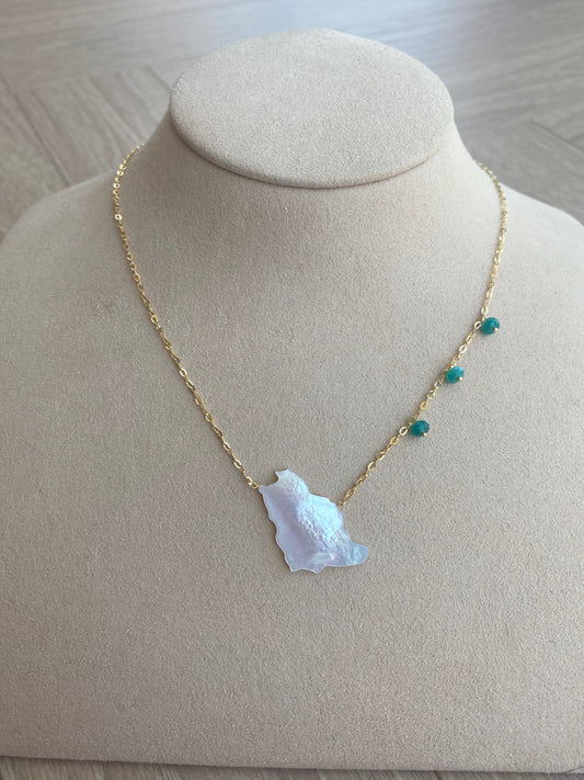 Saudi Arabia Map Necklace