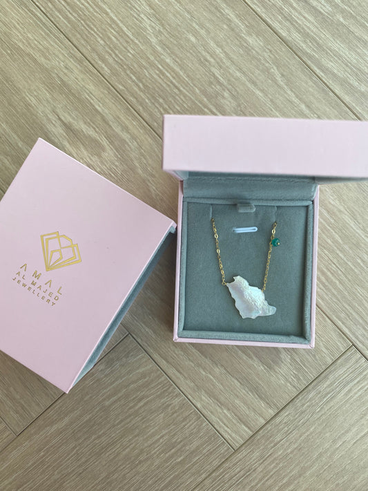 Saudi Arabia Map Necklace