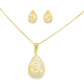 21k Drop Filigree Set