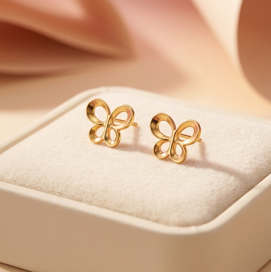 Butterfly Stud Earrings