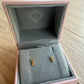 21k Earrings - Heart key