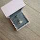 18k Crushed ice solitaire Ring