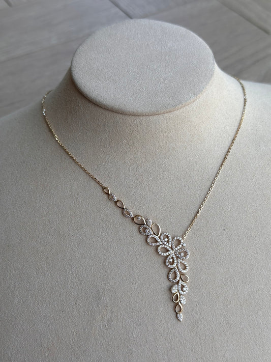 18k Drops Necklace/choker