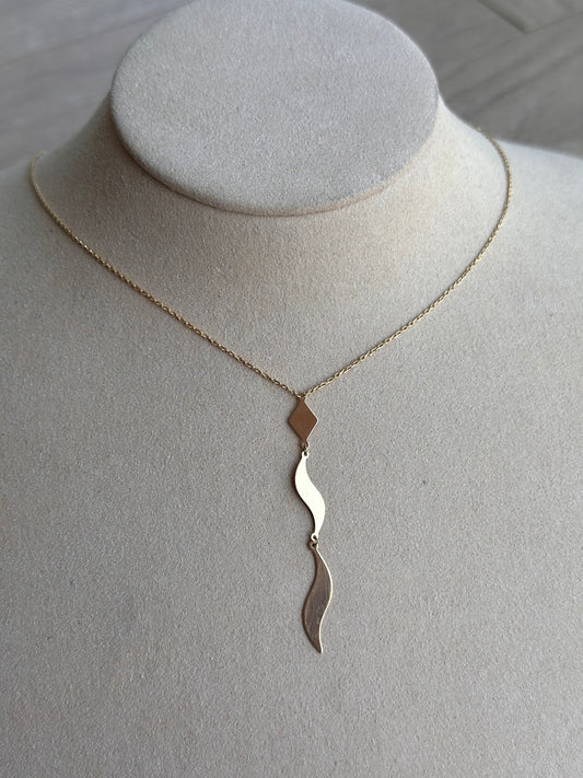 18k Necklace - Arabic Calligraphy