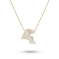 Kuwait Map Necklace