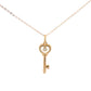 18k Diamond Pendant - Key