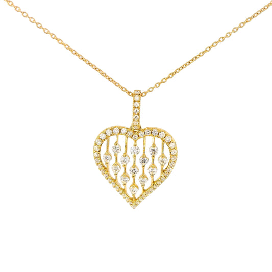 18k Diamond Pendant