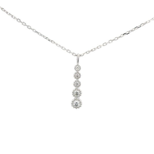 18k Diamond Pendant Necklace