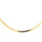 21k Omega Necklace
