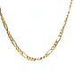 18k Figaro Chain Necklace