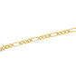 18k figaro Bracelet