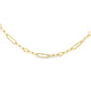 18k Figaro Chain Necklace