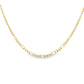 18k Figaro Chain Necklace