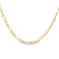 18k Figaro Chain Necklace