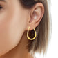 18k Hoop Earrings