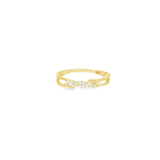 21k Twist Ring