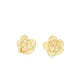 21k Filigree Flower Necklace