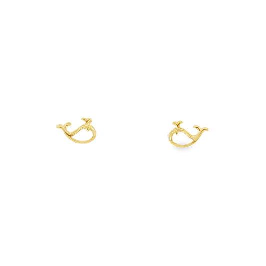 21k whale Earrings