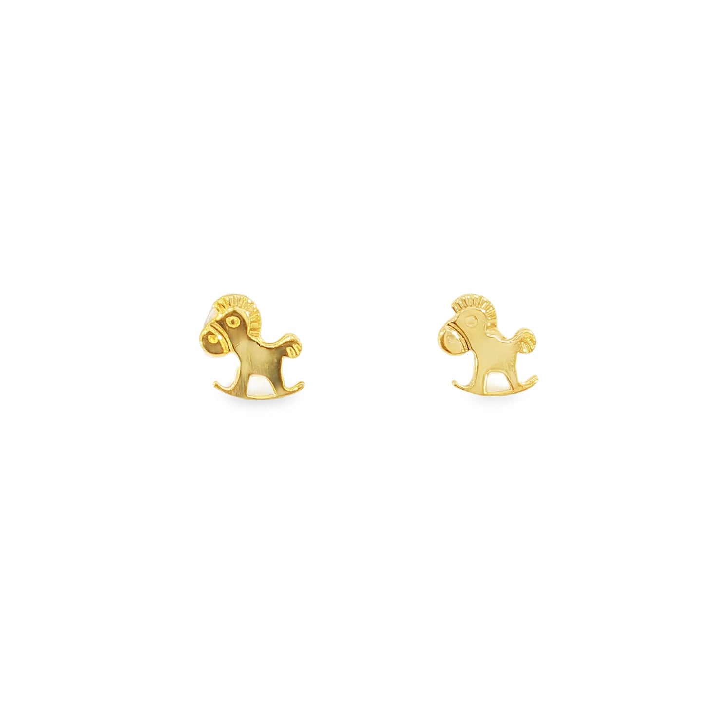 21k Rocking Horse Earrings