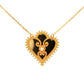 21k Necklace with Natural Bahraini Pearl